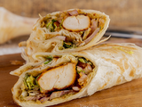 Crispy Chicken Wrap Sandwich
