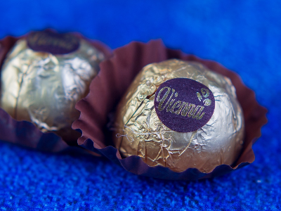 Camel's eye chocolate