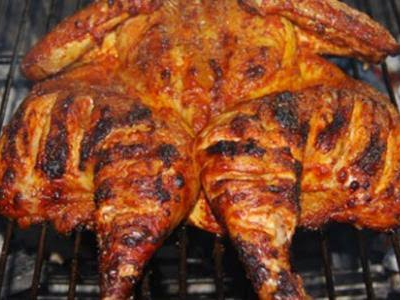 Charcoal Grilled Whole Chicken Meal