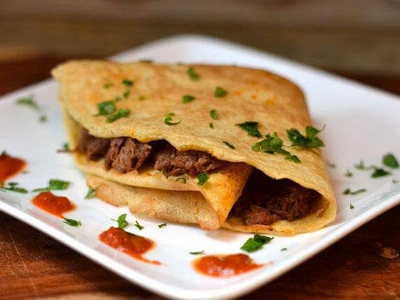 Minced Meat Crepe