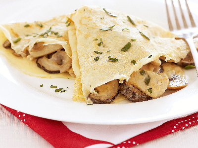 Mushroom Crepe