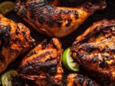 Half Grilled Chicken
