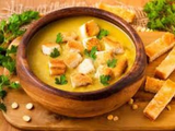Lentil Soup With Toasted Bread