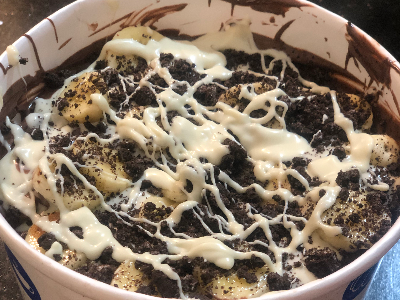 Qonbela With Chocolate Pie