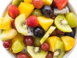 Mix Fruits with Nutella Chocolate Casserole