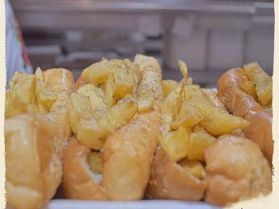 French Fries Sandwich