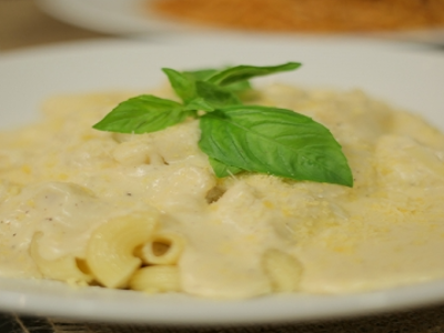 Pasta With White Sauce