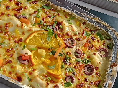 Oven Baked Pasta Shrimp