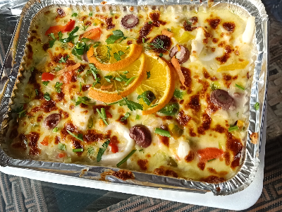 Oven Baked Pasta With Seafood
