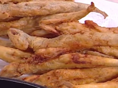 Fried Swiss Macaroni Fish