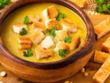 Lentil Soup With Toasted Bread