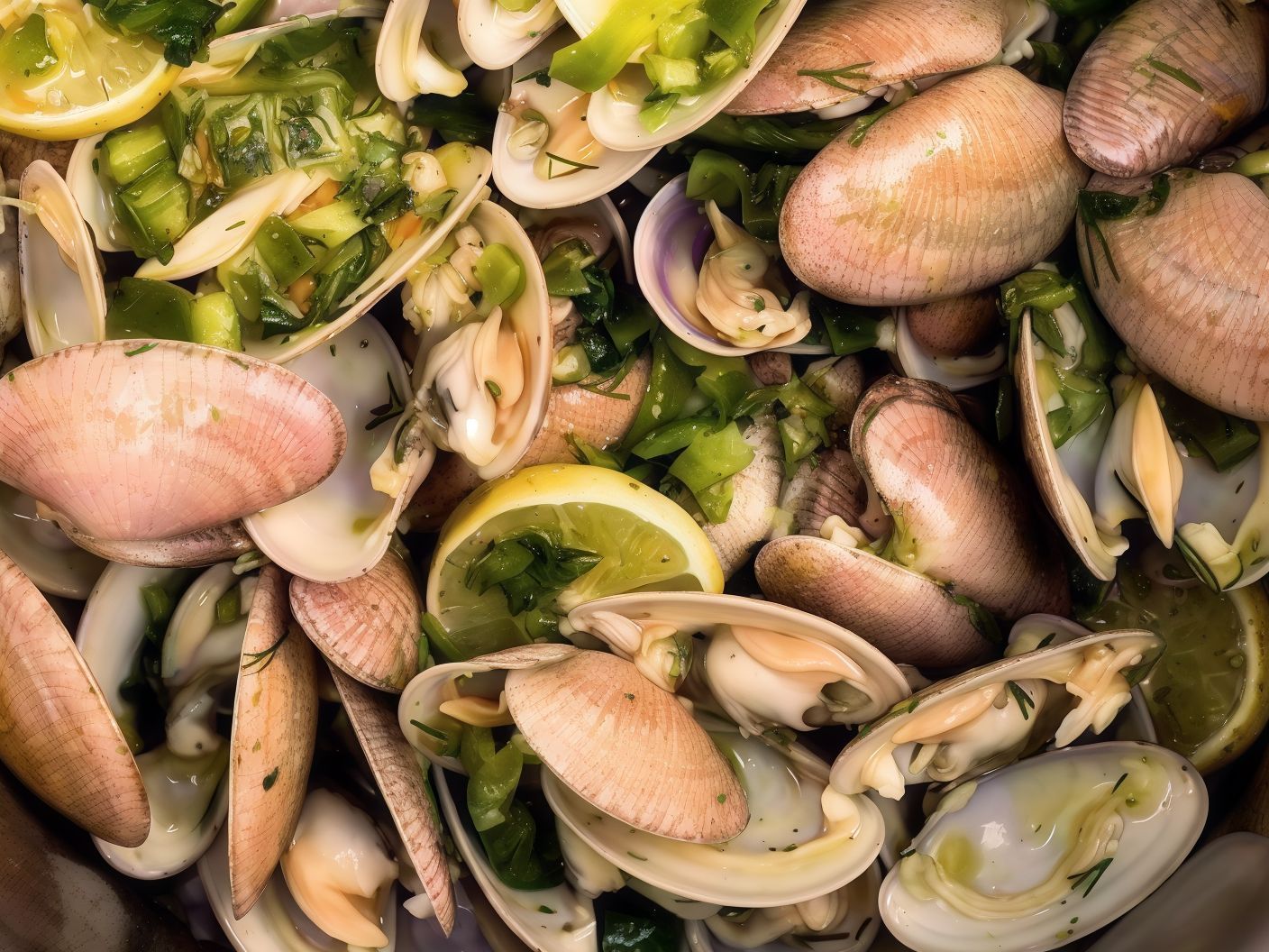 Clams With Alexandrian Mixture