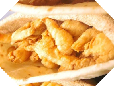 Small Shrimp Sandwich