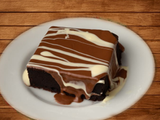 Brownies With Nutella Chocolate And Ice Cream