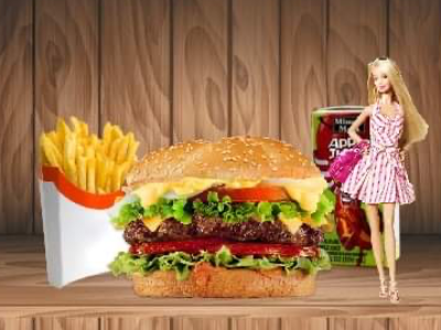 Beef Burger Kids Meal