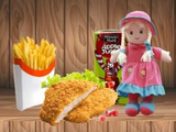 Crispy Chicken Strips Kids Meal