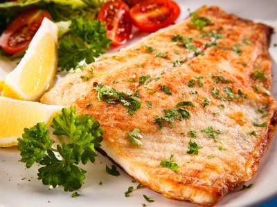 Grilled Zander Fillet Fish