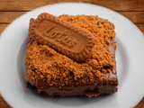 Lotus Brownies With Ice Cream