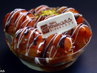 Caramel Profiterole