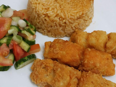 Rice With Fish Fillet