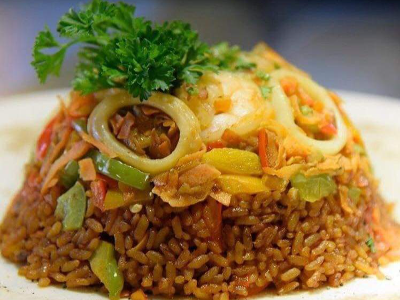 Rice With Squid