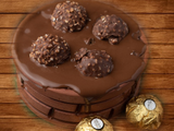 Nutella Chocolate With Ferrero Rocher Chocolate Casserole