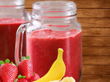 Banana And Strawberry Smoothie