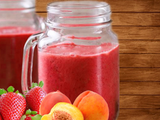 Strawberry And Peach Smoothie