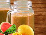 Watermelon And Mango Smoothie
