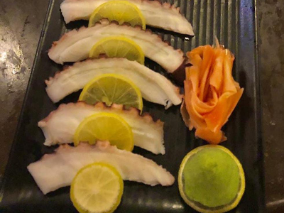 Octopus Sashimi