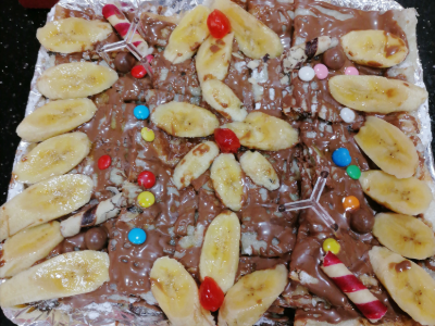 Chocolate With Banana Pie