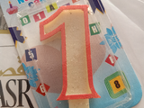 Birthday Decoration - Candle Number 1