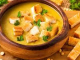 Lentil Soup With Toasted Bread