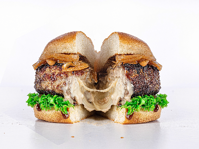 Volcano Burger Sandwich