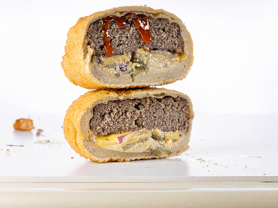 Hidden Chameleon Burger Sandwich