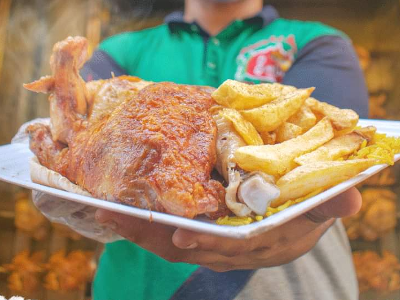 Syrian Quarter Chicken Meal - Breast