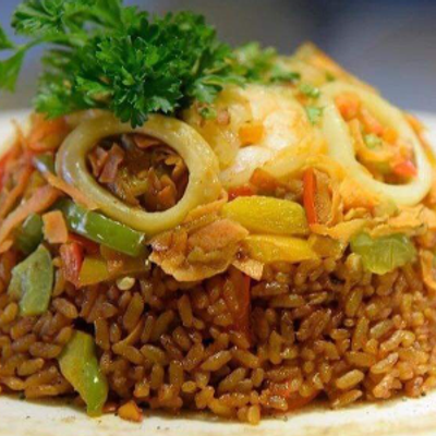 Rice With Squid