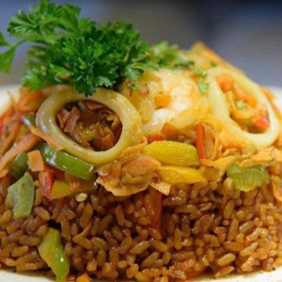 Rice With Squid