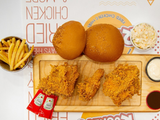 Crispy Chicken Individual Meal - 3 Pieces