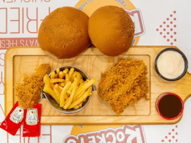 Crispy Chicken Individual Meal - 2 Pieces