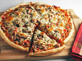 Oriental Sausage Pizza