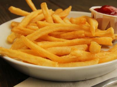 French Fries With Hot Sauce