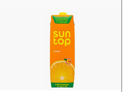 Suntop Orange Juice - 1 Liter