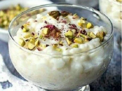 Rice Pudding With Nuts