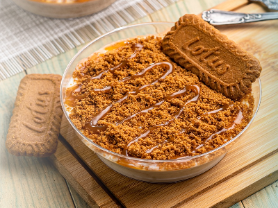 Rice Pudding With Lotus Caramel