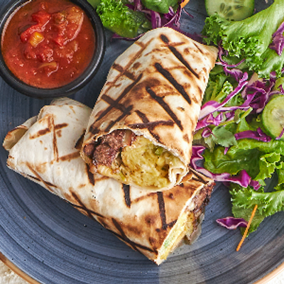 Steak Egg Burrito