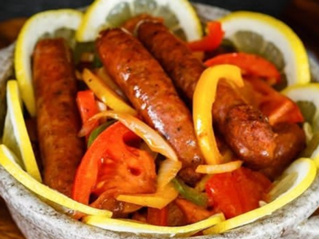 Oriental Sausage With Sauce