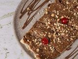 Nutella Chocolate With Banana And Hazelnut Pie