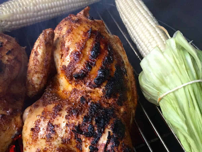 Half Grilled Chicken