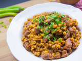 Oriental Sausage Rings Pasta